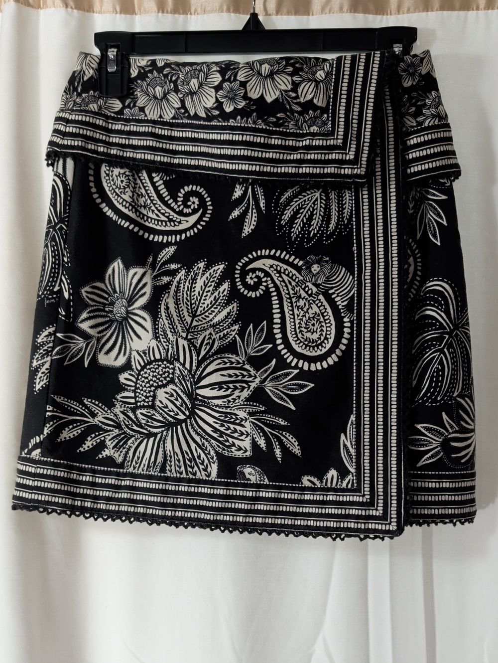 Farm Rio Paisley Cotton Skirt Size 26